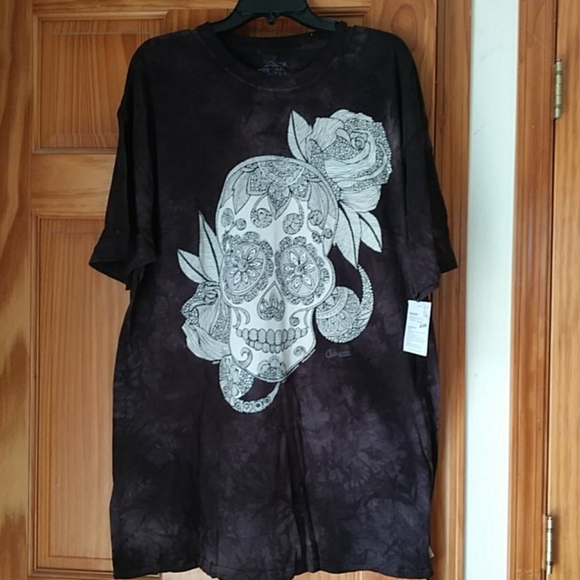🌷 Sugar Skull Colorwear XL Tie Dye The Mountain - Picture 4 of 8